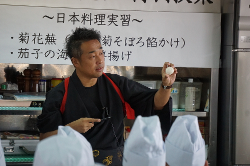 政次由宇先生 特別授業　～日本料理実習～のアイキャッチ画像